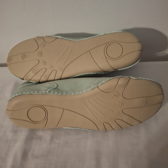 LDECK Men's Light Green Ankle Slip On Sneakers - Picture 3 of 5